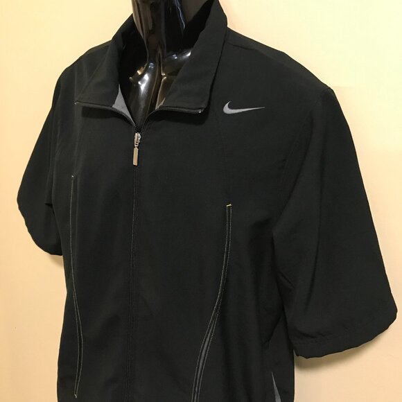 Men's Nike Fit Dry Kobe Bryant Full Zip Short Sleeve Shooting Jacket-Size M - Picture 7 of 14